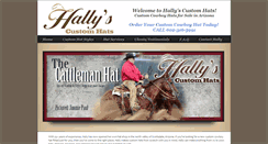 Desktop Screenshot of hallys-custom-hats.com